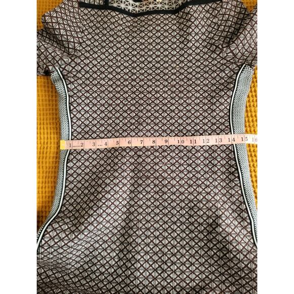 Tory Burch Cotton Sweater Casual Work Upscale Fall Winter Neutral Dress EUC S - Picture 4 of 6